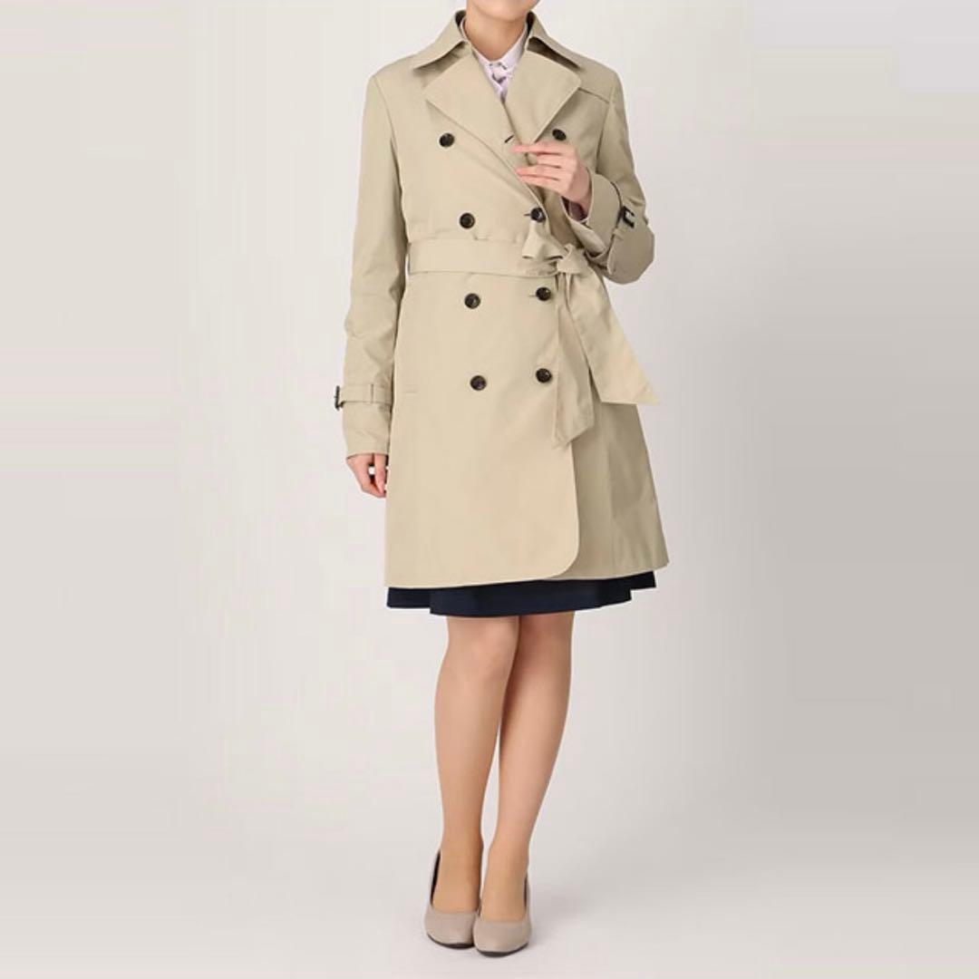 美品✨️ PERSON’S ダブル トレンチコート ライナー 洋服の青山 撥水加工