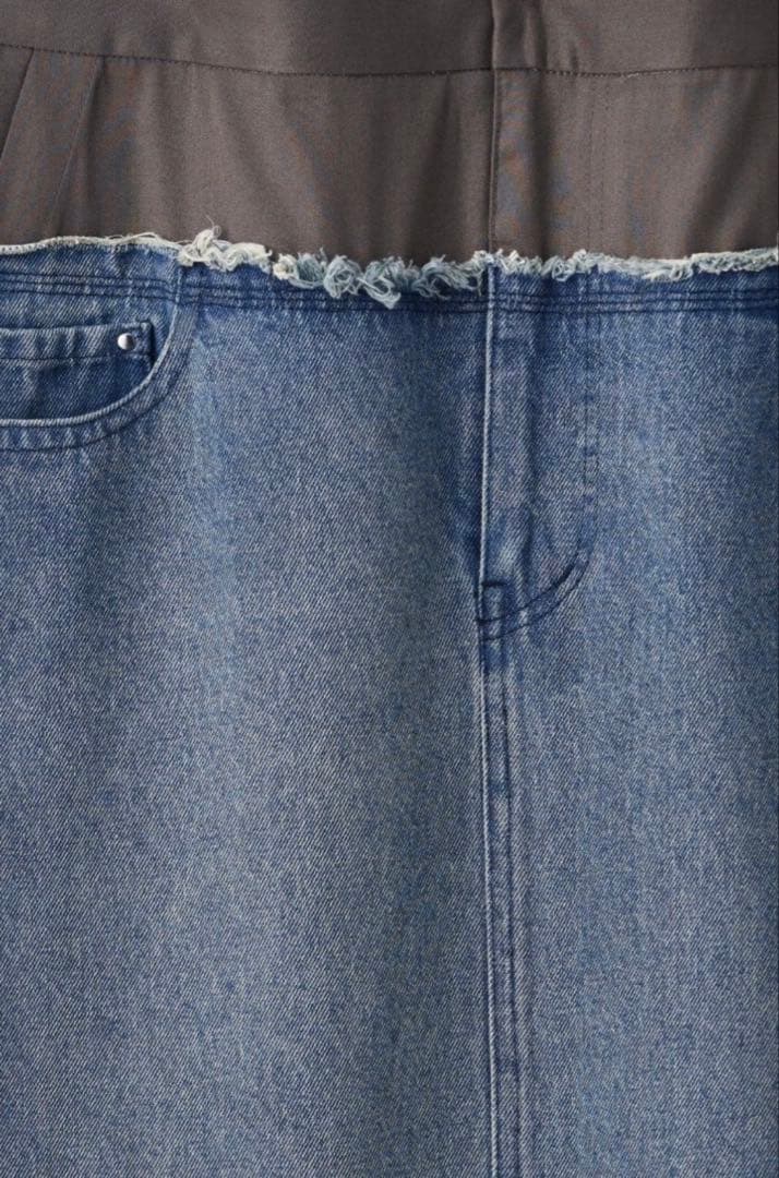 スカート Knuth Marf Docking Maxi Denim Skirt