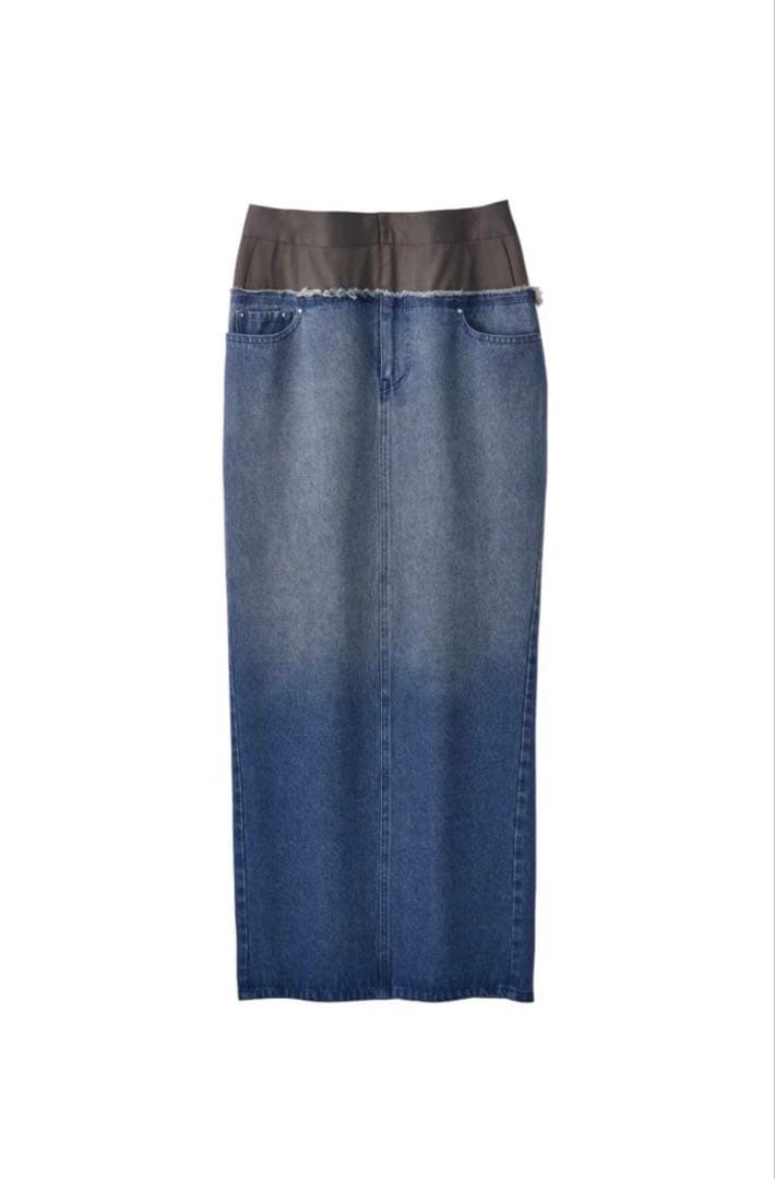 スカート Knuth Marf Docking Maxi Denim Skirt