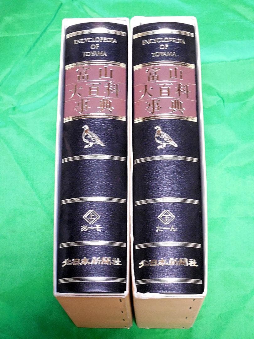 富山大百科事典 上下巻 全2冊セット