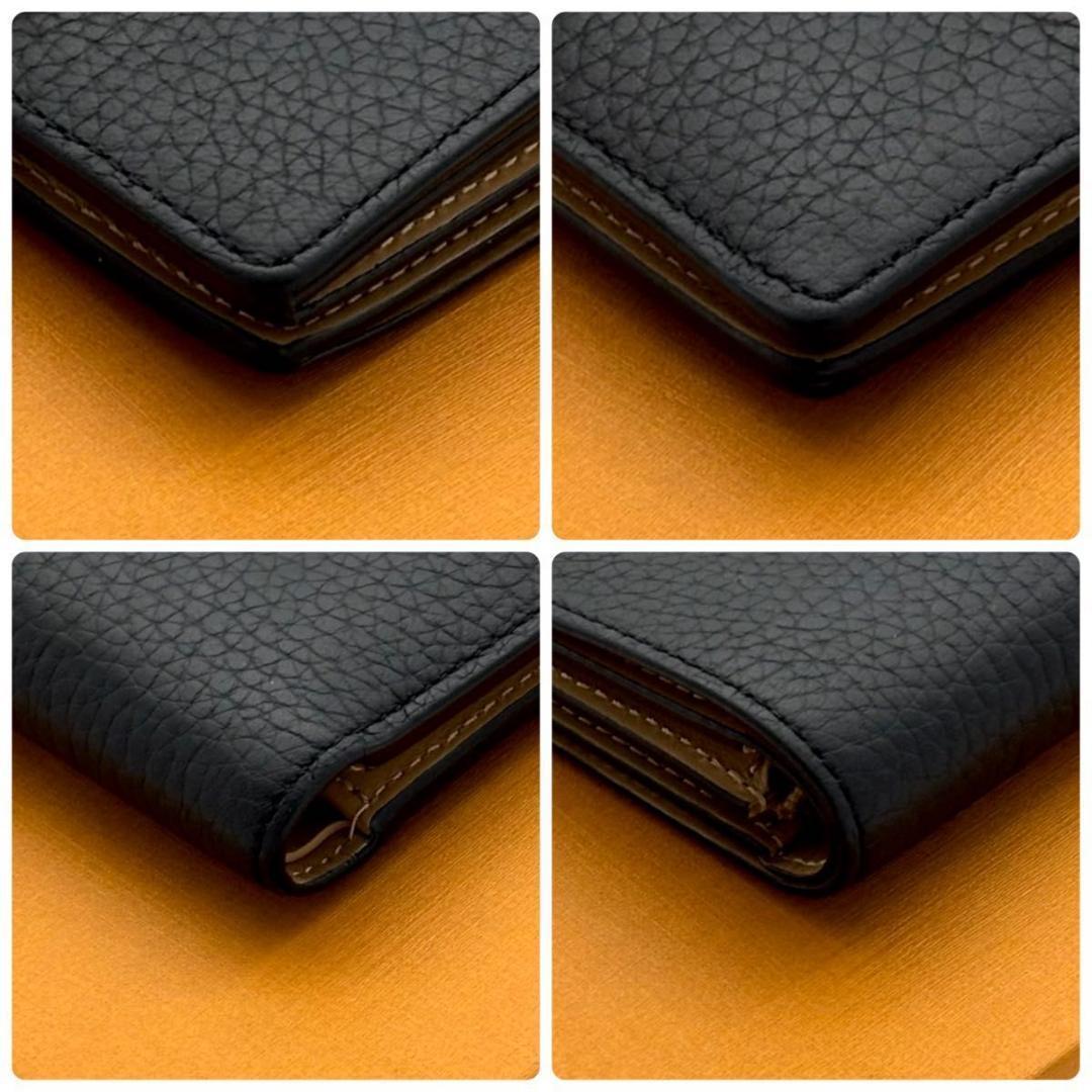 【未使用に近い】ルイヴィトン LV ヴェルティカル コンパクト トリヨン