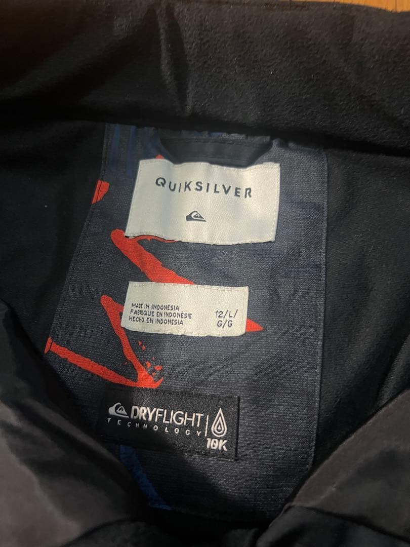 値下げ送料込みQuiksilver スノーボードパンツ キッズ ユース12/L