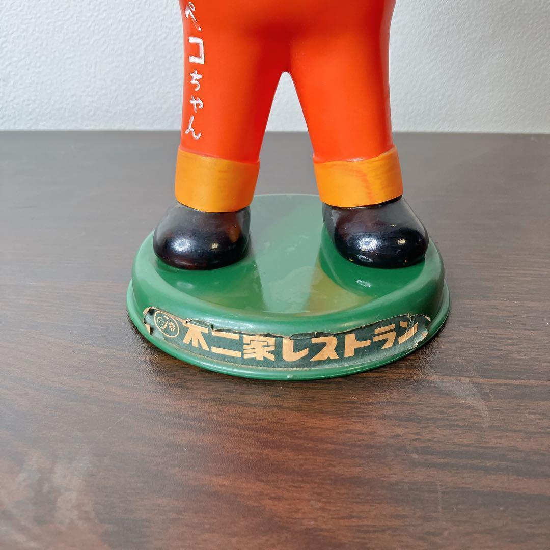 ●首振りペコちゃん人形 不二家レストラン カウンター用　昭和レトロ　ヴィンテージ