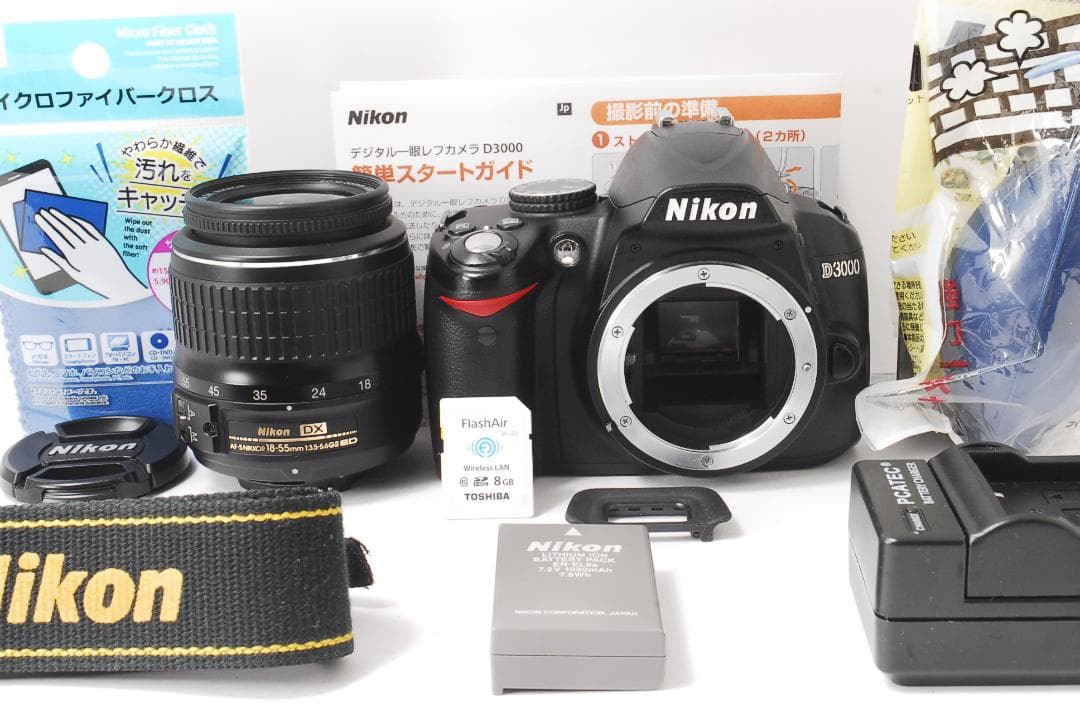 ❤初心者でも使いこなせる一眼レフ❤Nikon Ｄ3000❤スマホに送れる❤