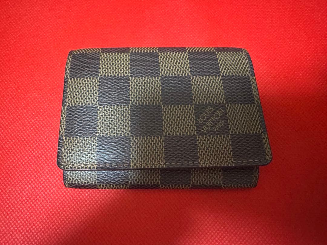 ダミエ　名刺入れ　カードケース