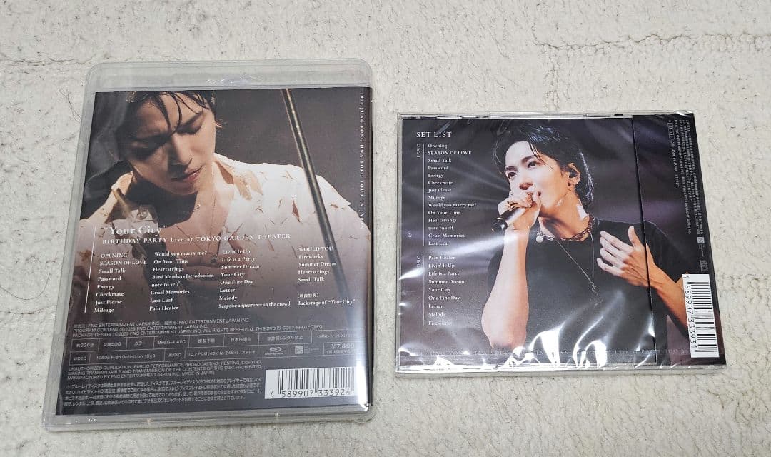 ジョン ヨンファ YourCity BluRay LIVE CD セット未開封
