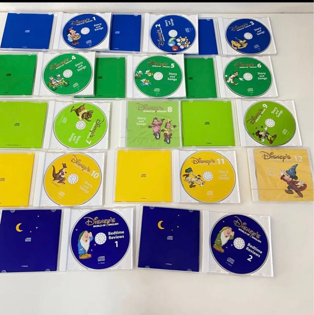 DWE メインプログラム　絵本&CD ディズニー英語システム　ワールドファミリー