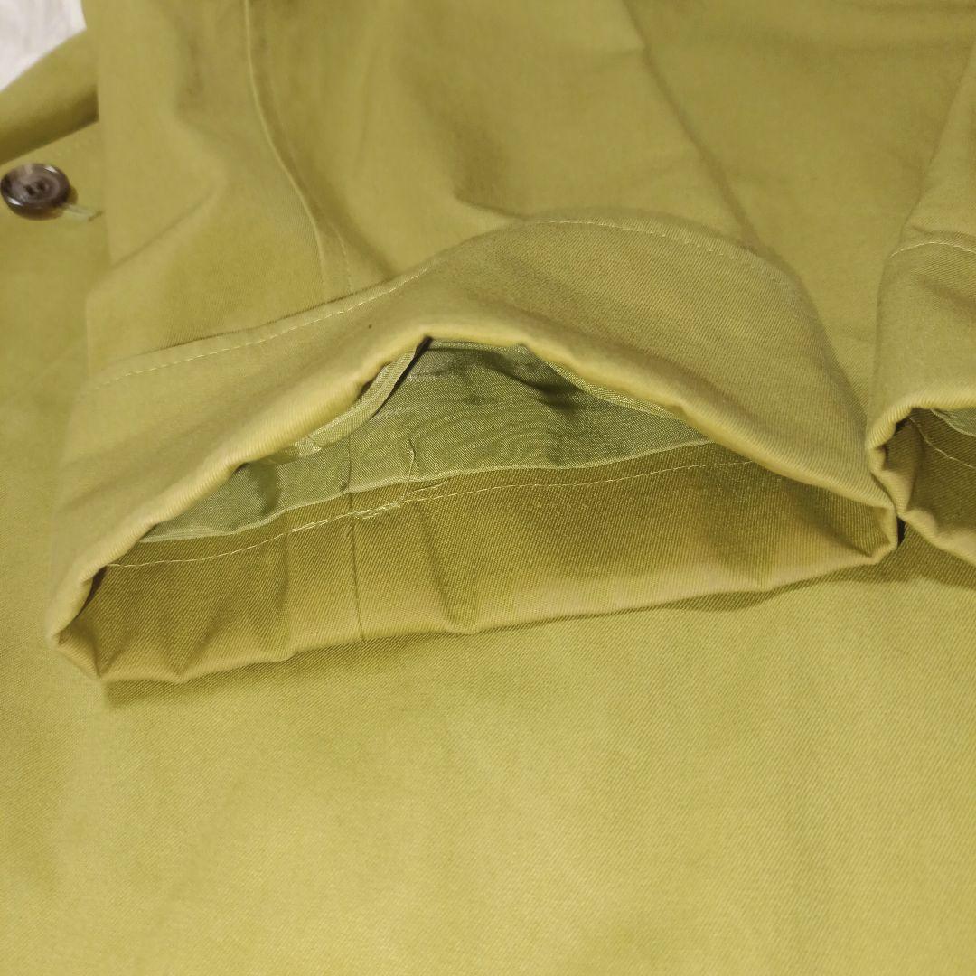 BURBERRY LONDON イエローカーキ トレンチコート 春 40