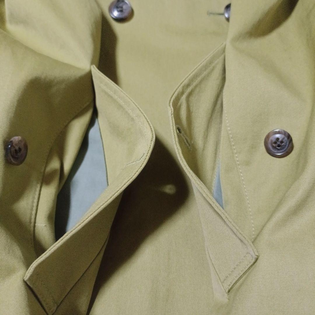 BURBERRY LONDON イエローカーキ トレンチコート 春 40