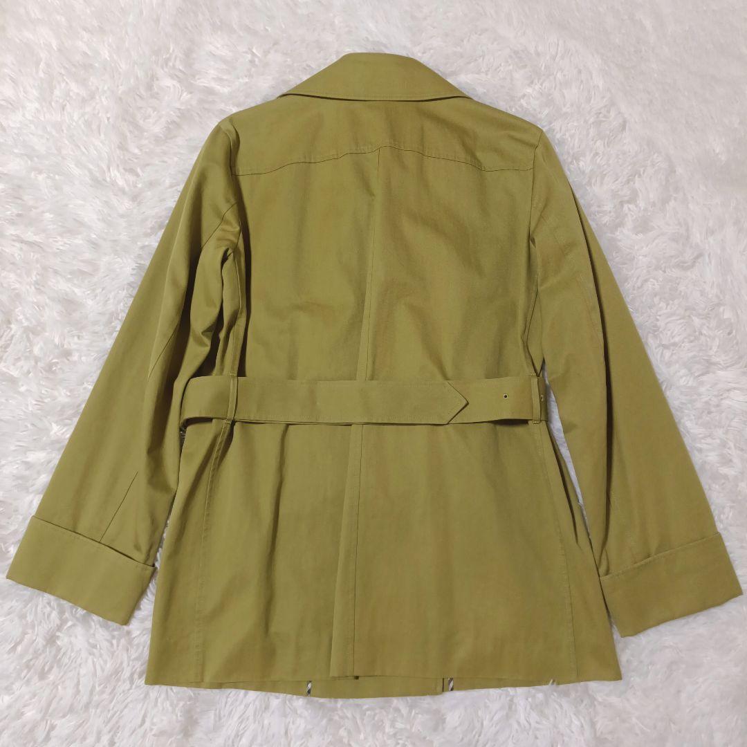 BURBERRY LONDON イエローカーキ トレンチコート 春 40
