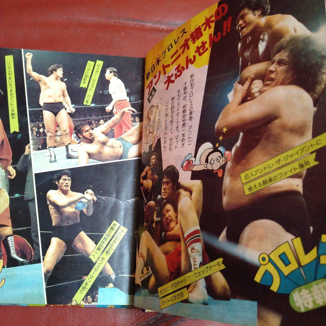 プロレス入門 小学館入門百科シリーズ 1978年発行 馬場 猪木
