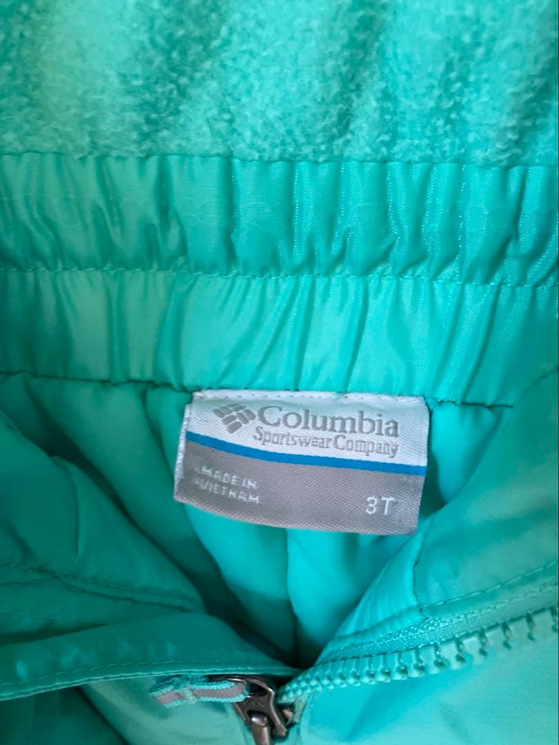 Columbiaリバーシブルジャケット スキーウェア 上下 手袋セット 100
