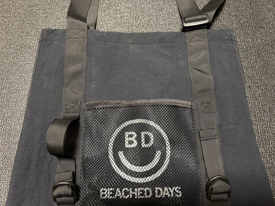 サーフキャリーバッグ　BEACHED DAYS 黒