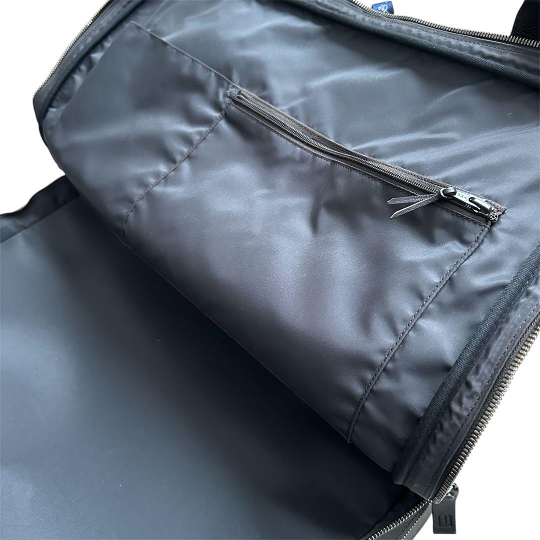 美品 dunhill ダンヒル トランクバッグ ビジネス 旅行 PVC レザー