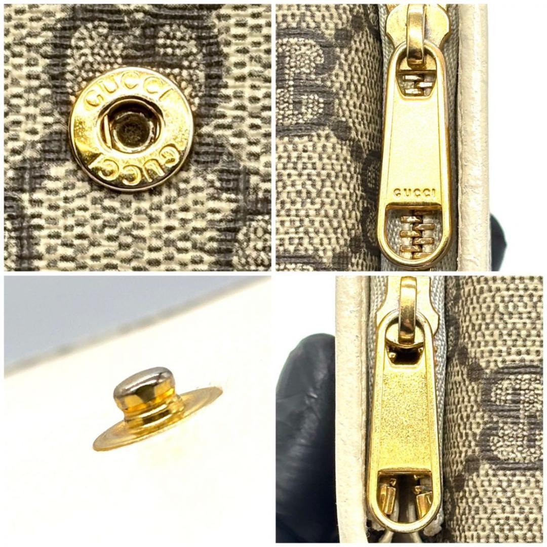 し*う様 GUCCI　三つ折り財布 ホースビット1955 GGスプリーム ミニ財