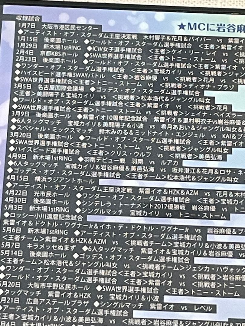 スターダム オフィシャルDVDコレクション STARDOM