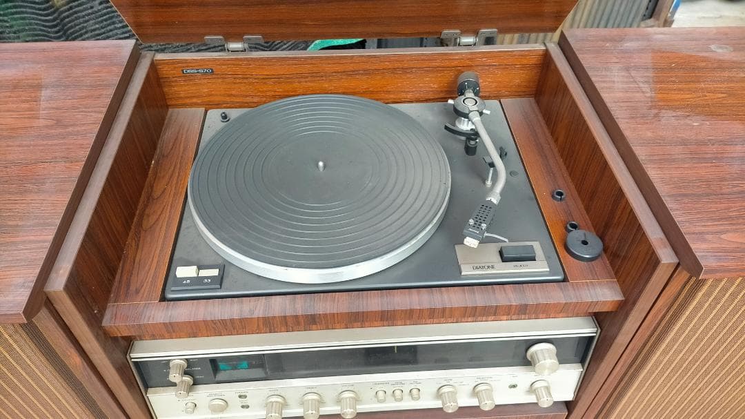 DIATONE ステレオレシーバー ターンテーブル付き