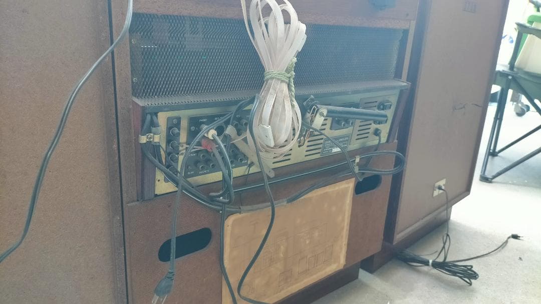 DIATONE ステレオレシーバー ターンテーブル付き
