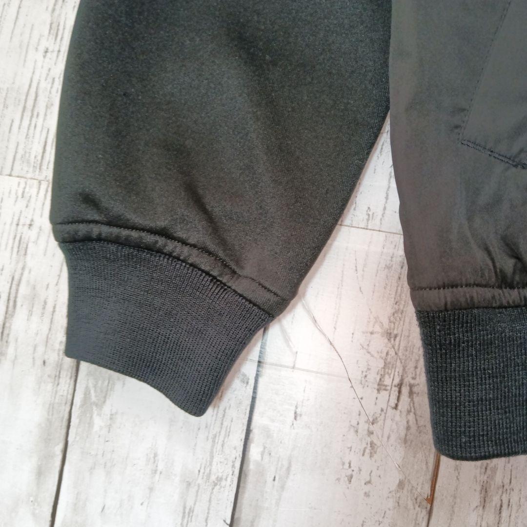 【STUSSY】ステューシー ナイロン ブルゾン 裾リブ ブラック 希少 00s