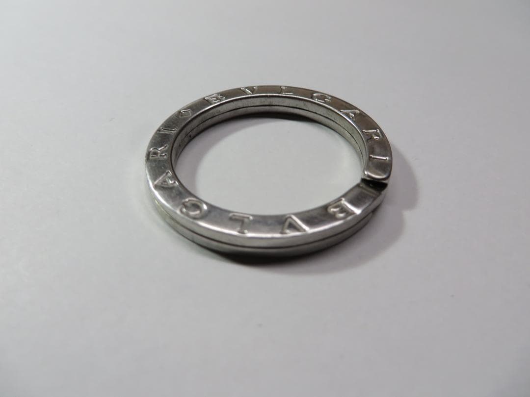 BVLGARI ビーゼロワン 伊製 ネックレストップリング シルバー925