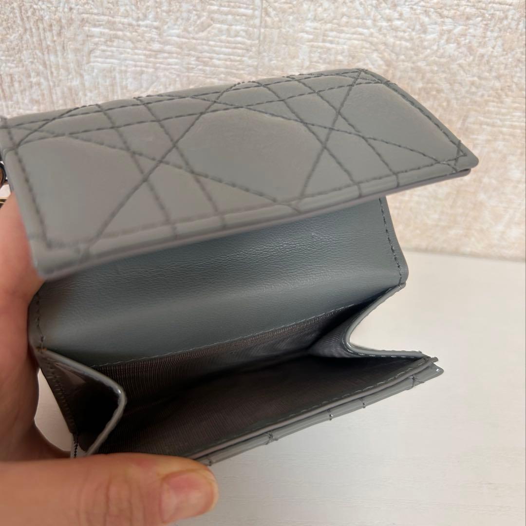 C*o様 【新品未使用❣️】Dior ロータスウォレット グレー 財布 3つ折り