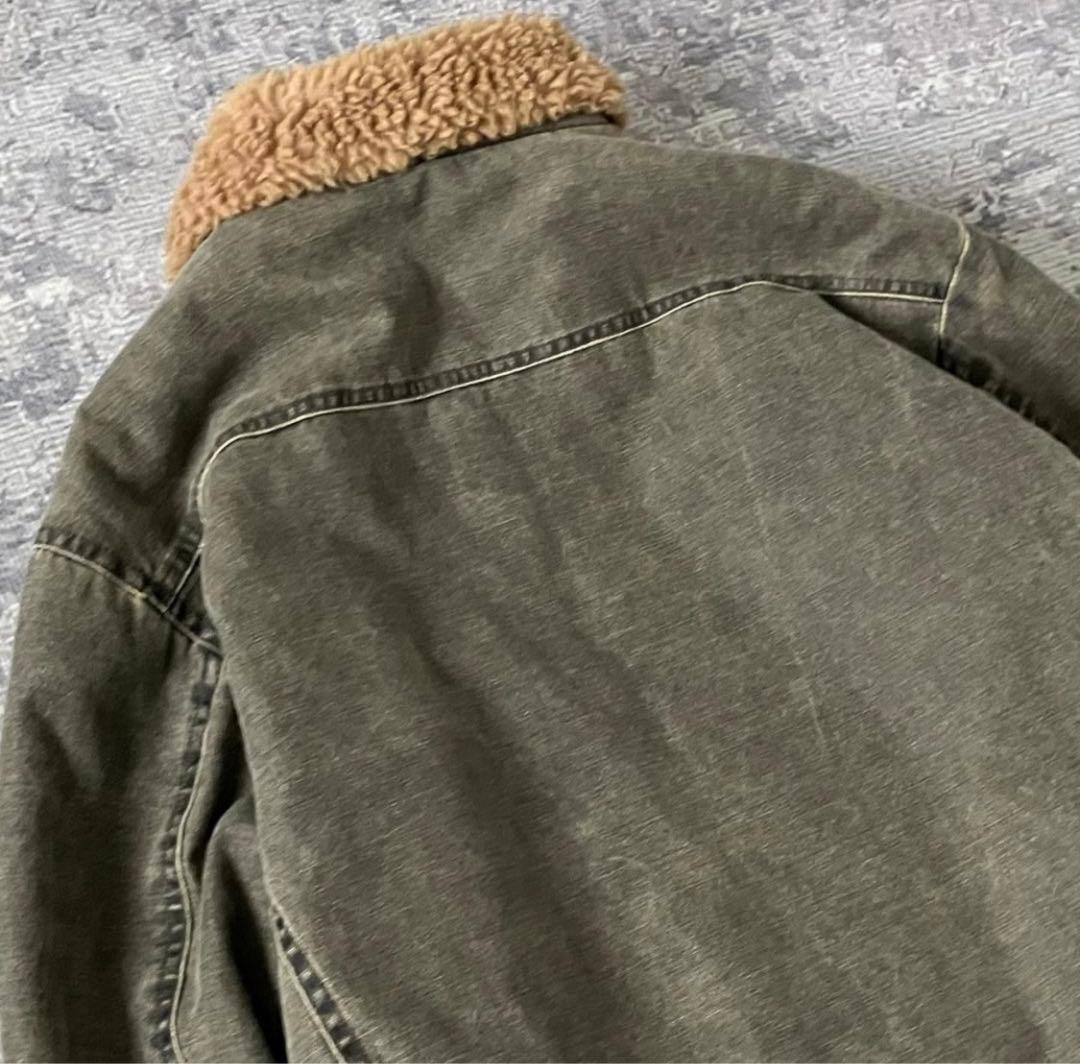 【archive】B-3 denim jacket boa 00S Y2K