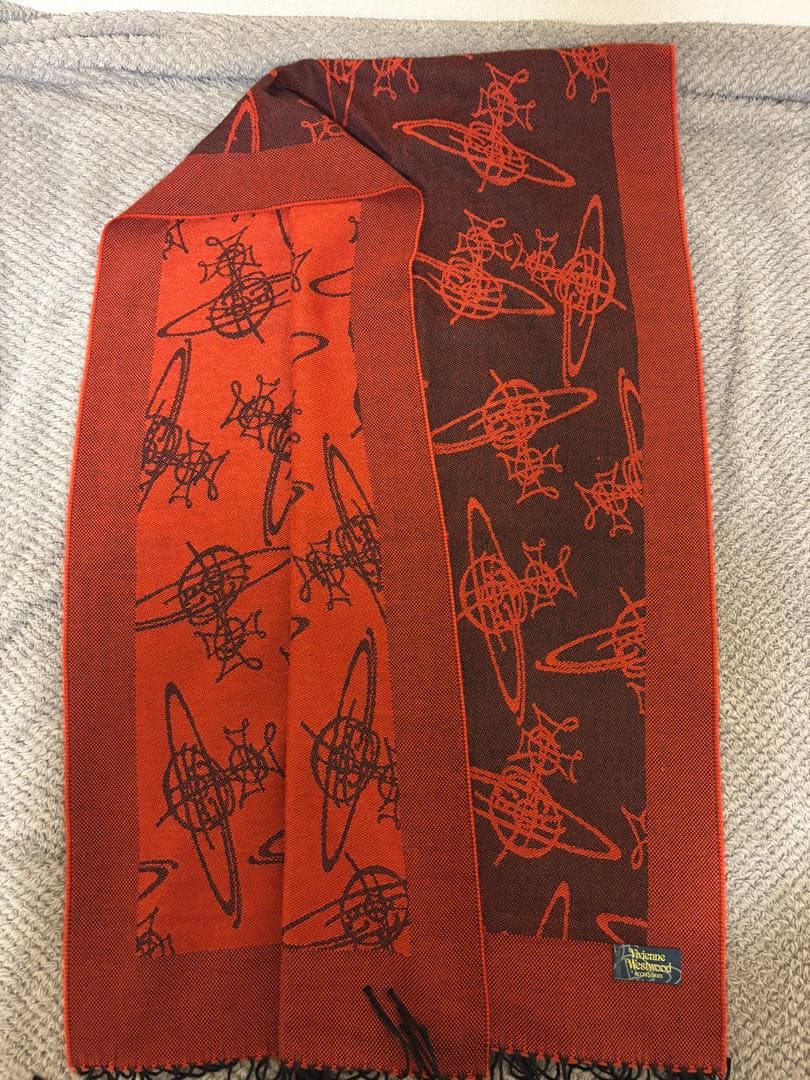 Vivienne Westwood マフラー　オレンジ
