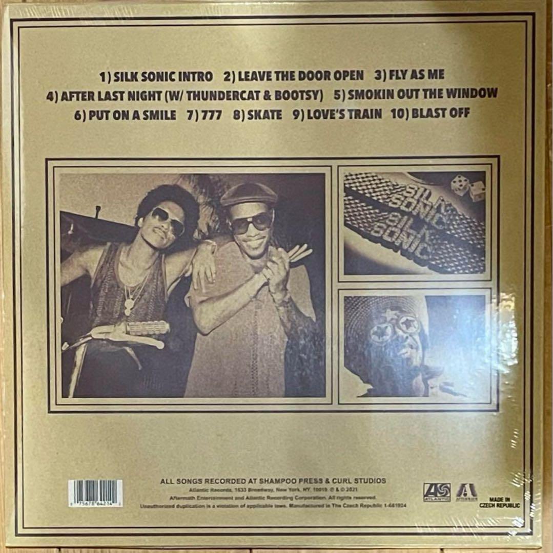 未開封 サイト 限定盤 silk sonic レコード bruno mars