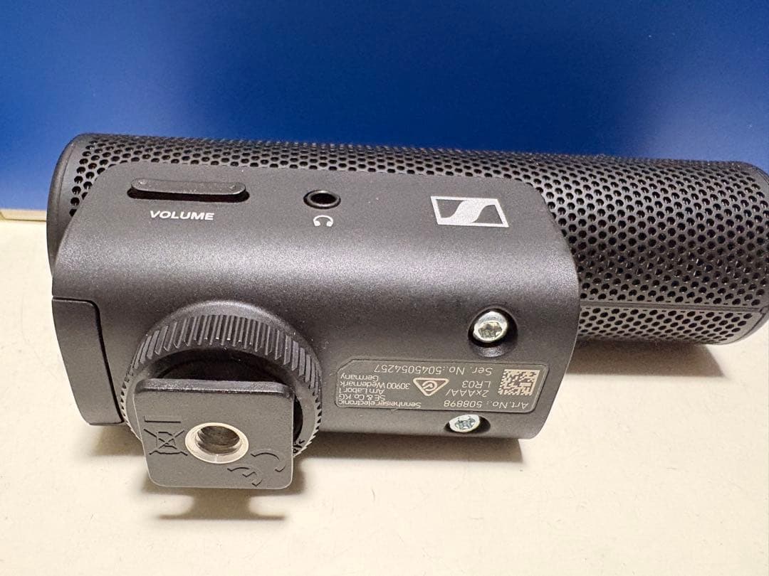 Sennheiser MKE 400-IIコンパクトショットガンマイク