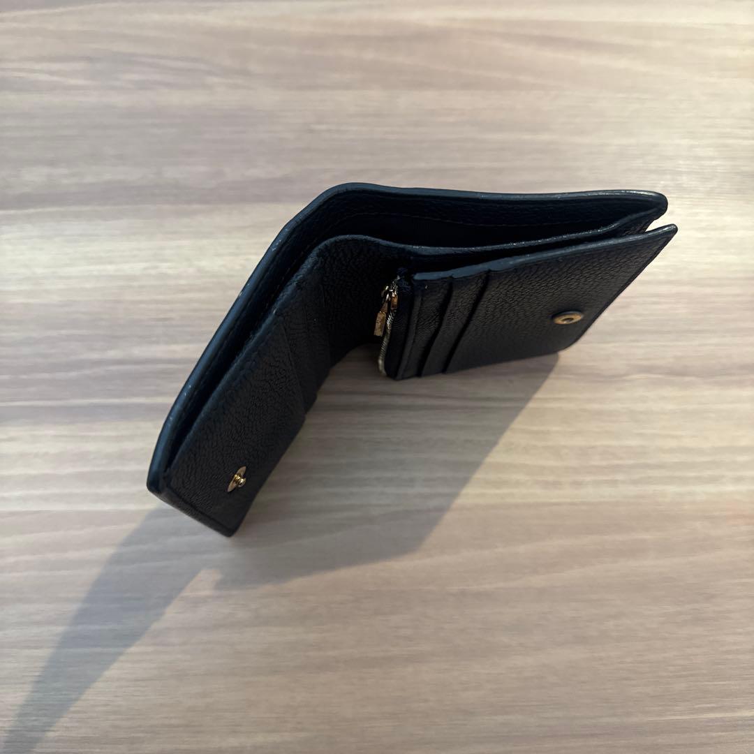 DOLCE&GABBANA 二つ折り財布 ブラック