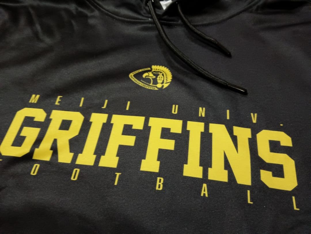 希少 明治大学 アメリカンフットボール GRIFFINS アメフト パーカー