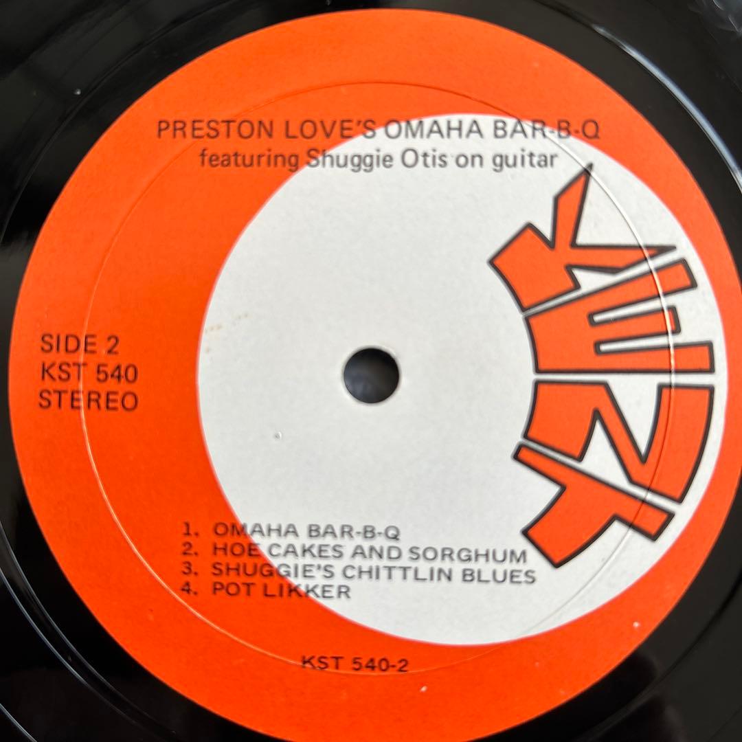 プレストン・ラブ / Omaha Bar-B-Q LP