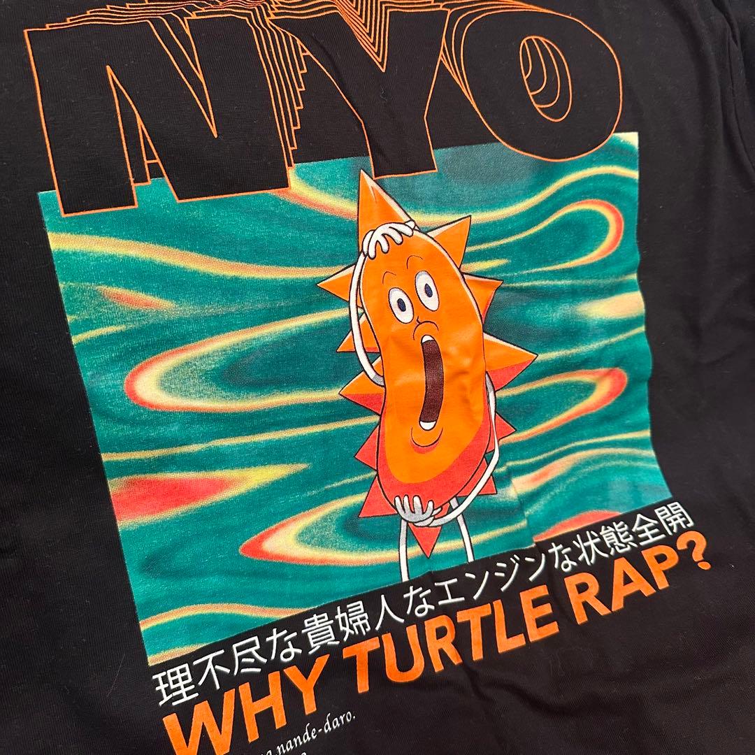 ボーボボ 亀ラップTシャツ