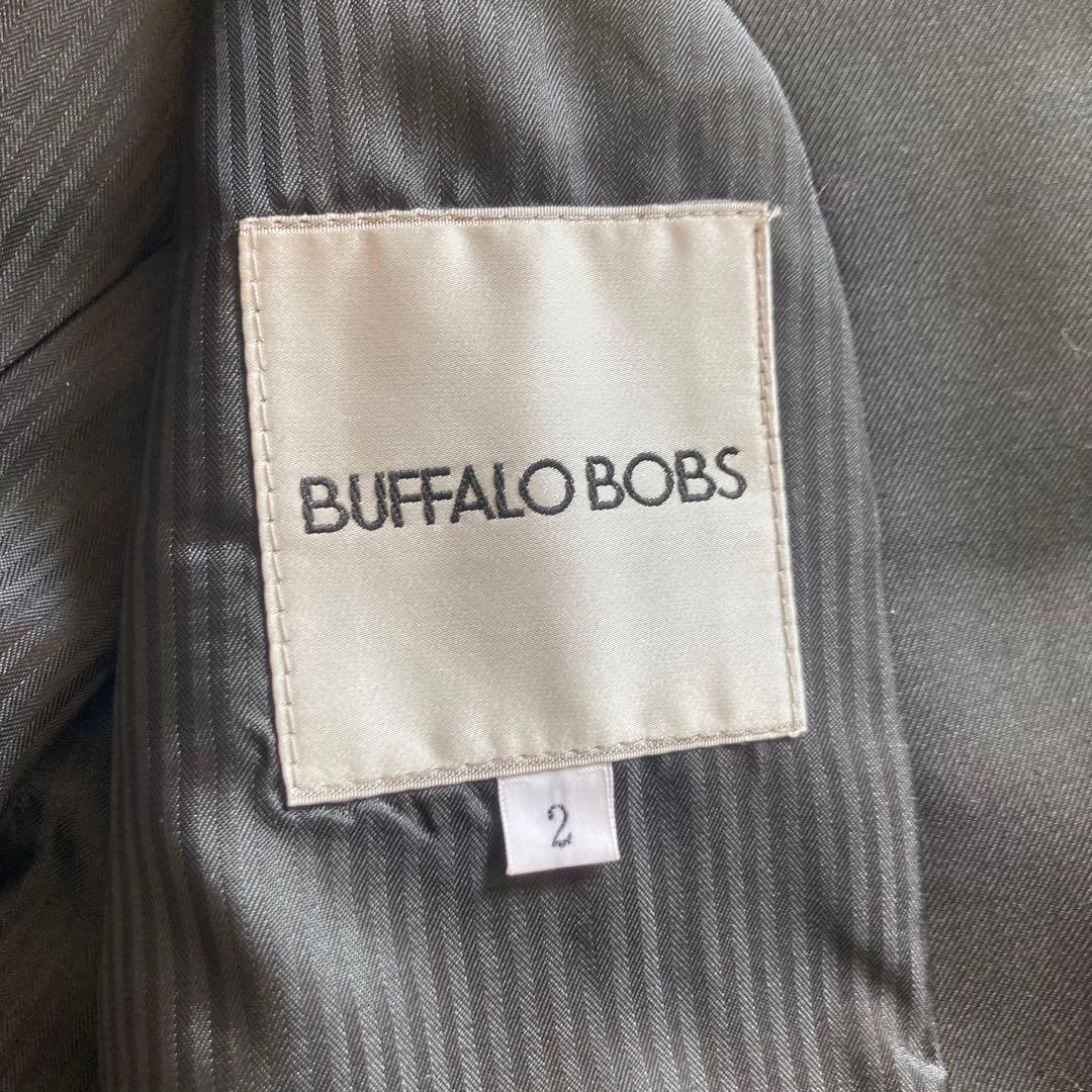 未使用⭐︎BUFFALO BOBS テーラードジャケット 襟レザー切替 お兄系