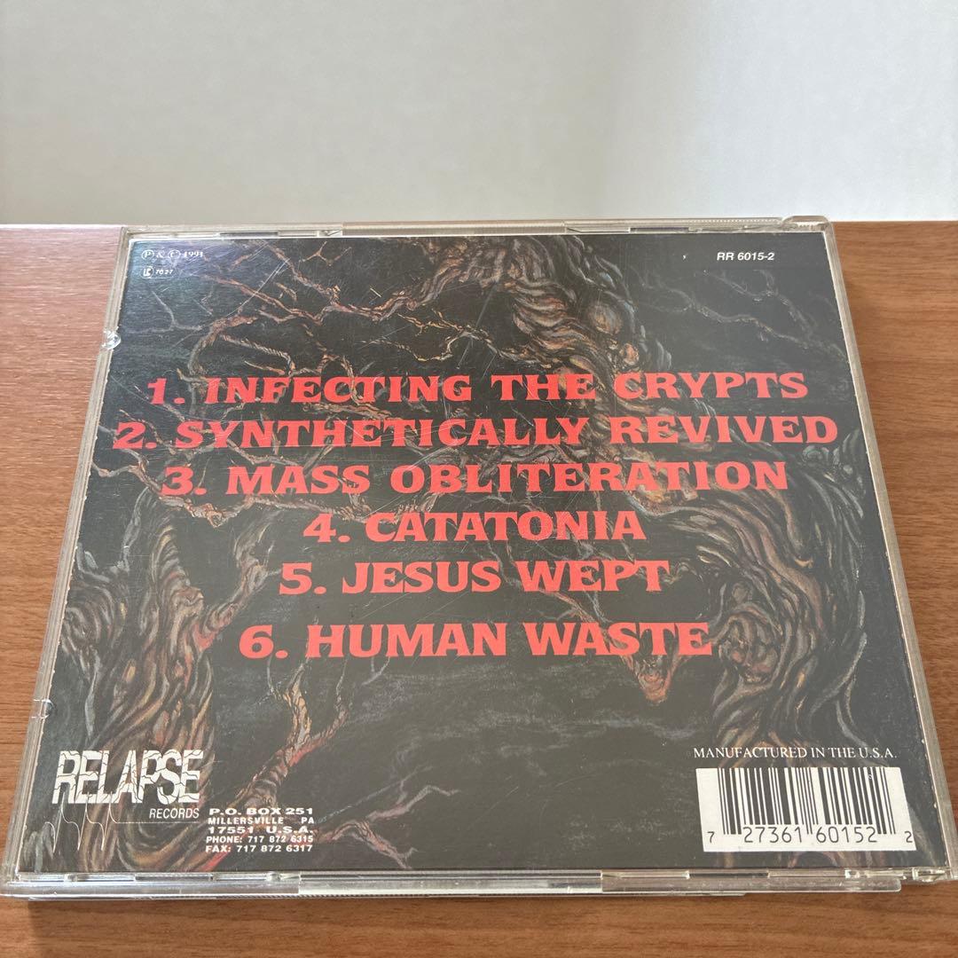 邦楽 SUFFOCATION HUMAN WASTE CD RELAPSE