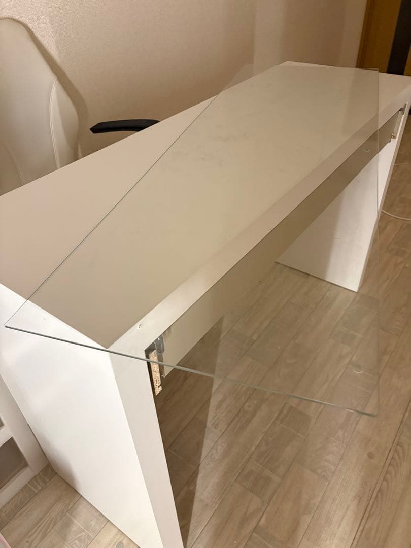 【IKEA】MALM ホワイト引き出し付きドレッサー マルム 白 鏡台 イケア