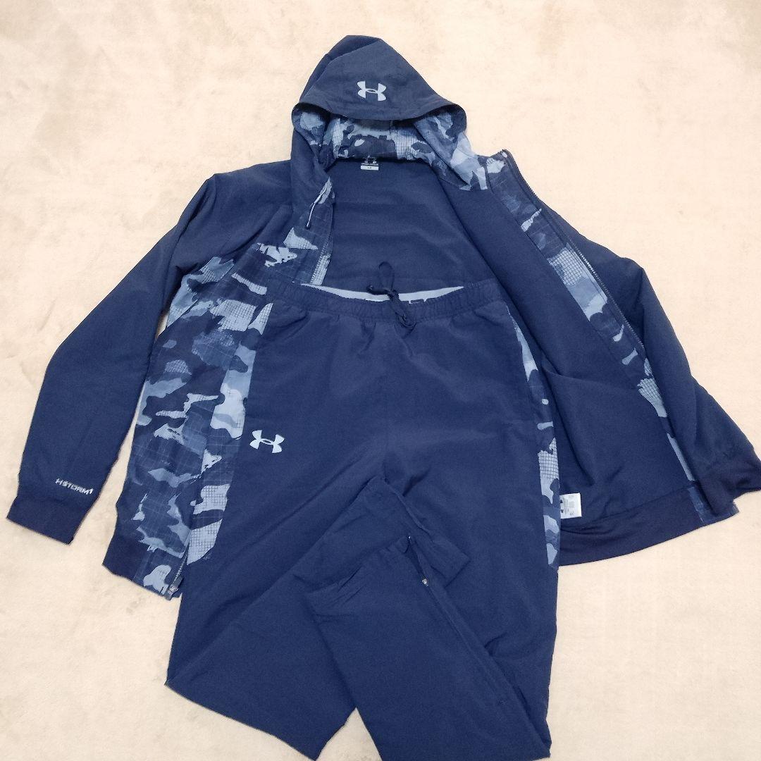 Under Armour ネイビー 迷彩 ジャージ上下セット(コウヤさん専用)