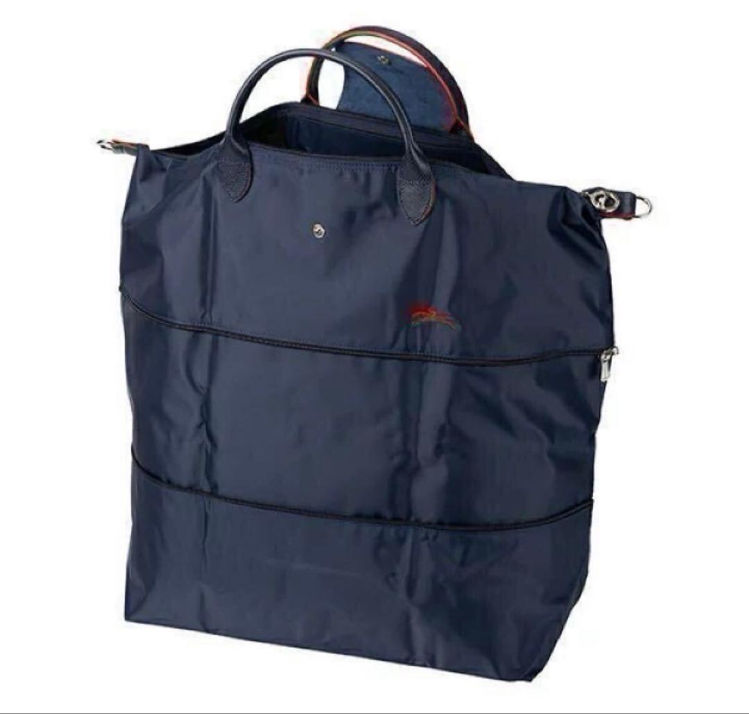 LONGCHAMP ル・プリアージュ クラブ トラベルバッグ ネイビー