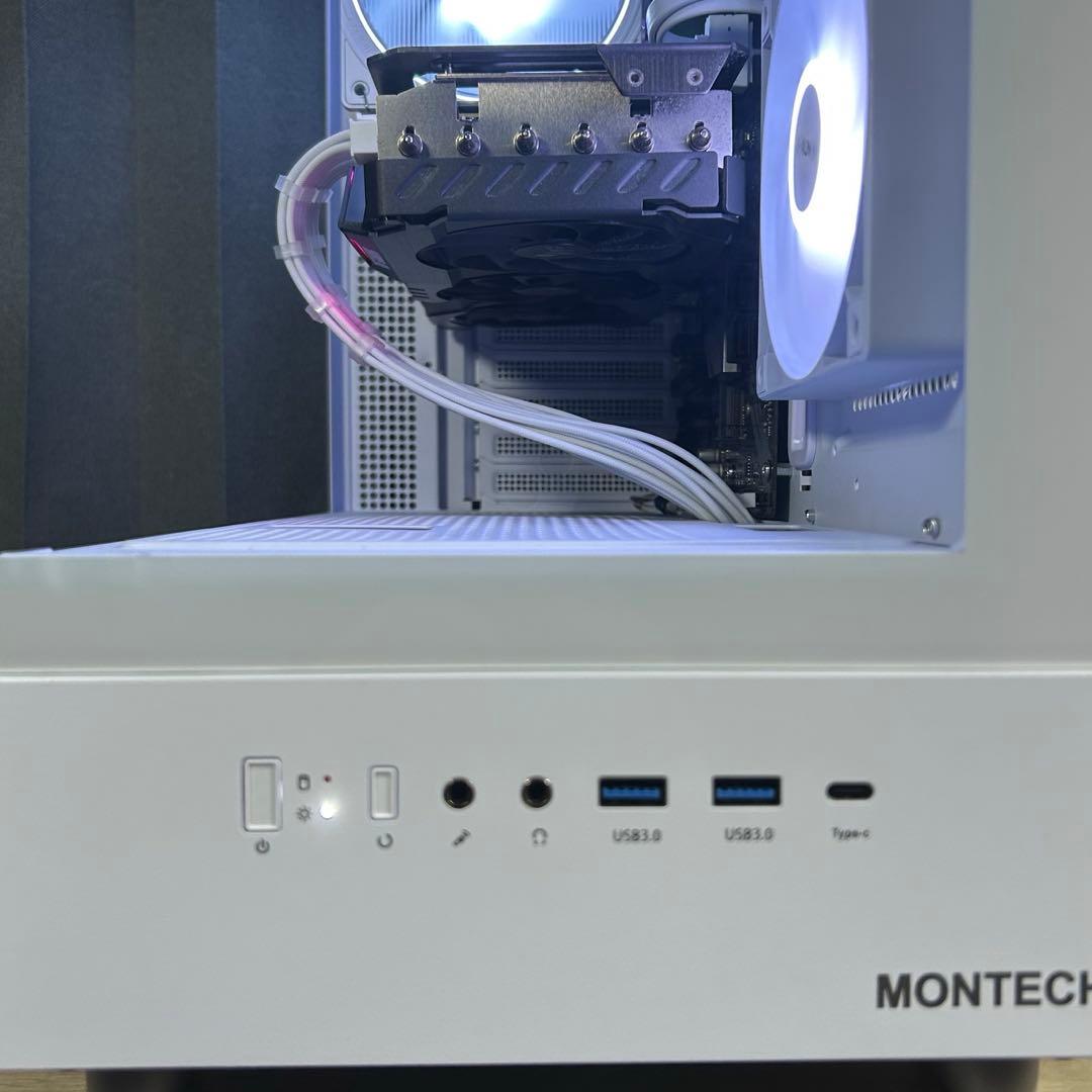 超高性能 白 ゲーミングPC RTX3080ti メモリ32GB SSD1TB