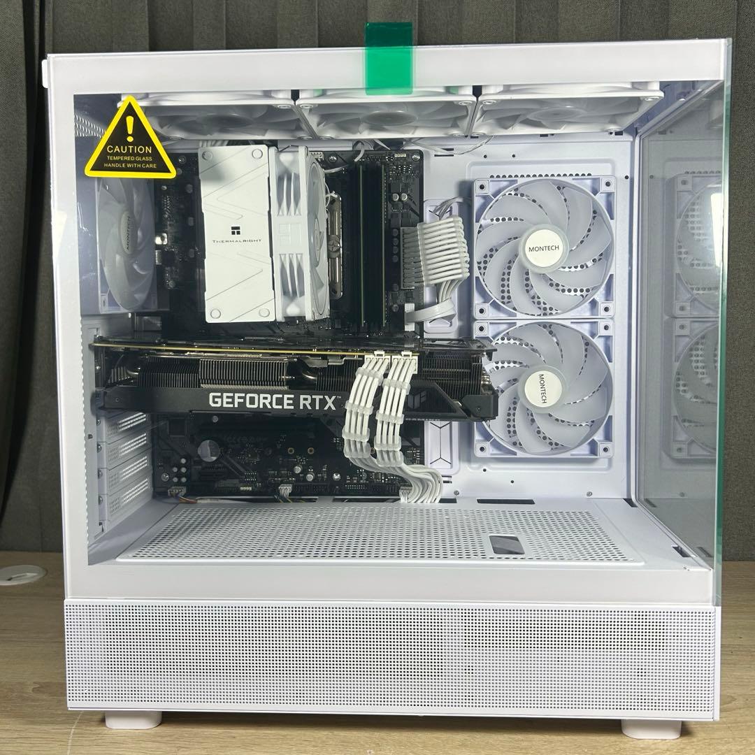 超高性能 白 ゲーミングPC RTX3080ti メモリ32GB SSD1TB
