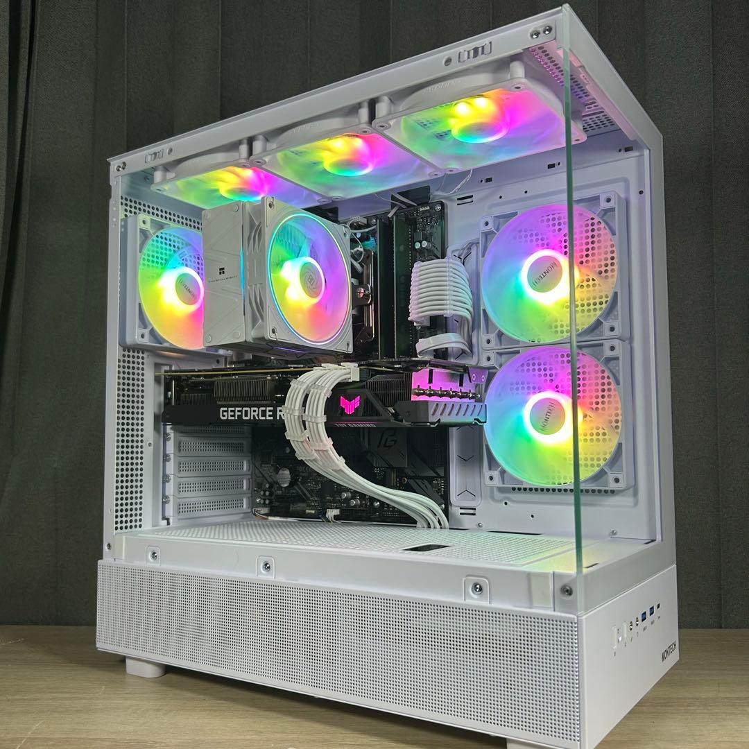 超高性能 白 ゲーミングPC RTX3080ti メモリ32GB SSD1TB