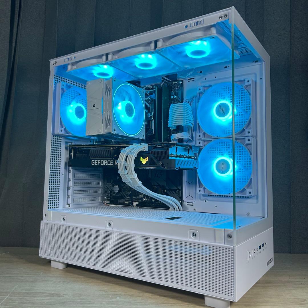 超高性能 白 ゲーミングPC RTX3080ti メモリ32GB SSD1TB