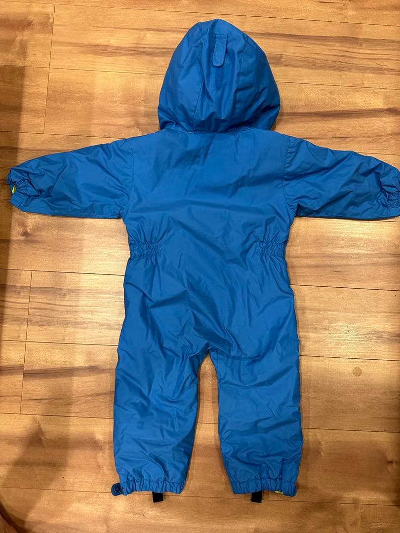 mont-bellモンベル子供用スキーウェア 青 90サイズ