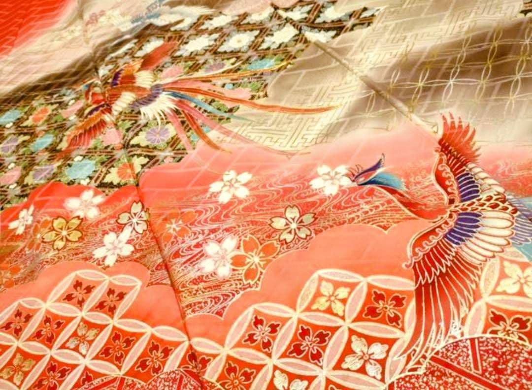 幻の逸品&極美品【振袖 正絹 和装 着物 振袖 留袖 和装 訪問着 西陣織】