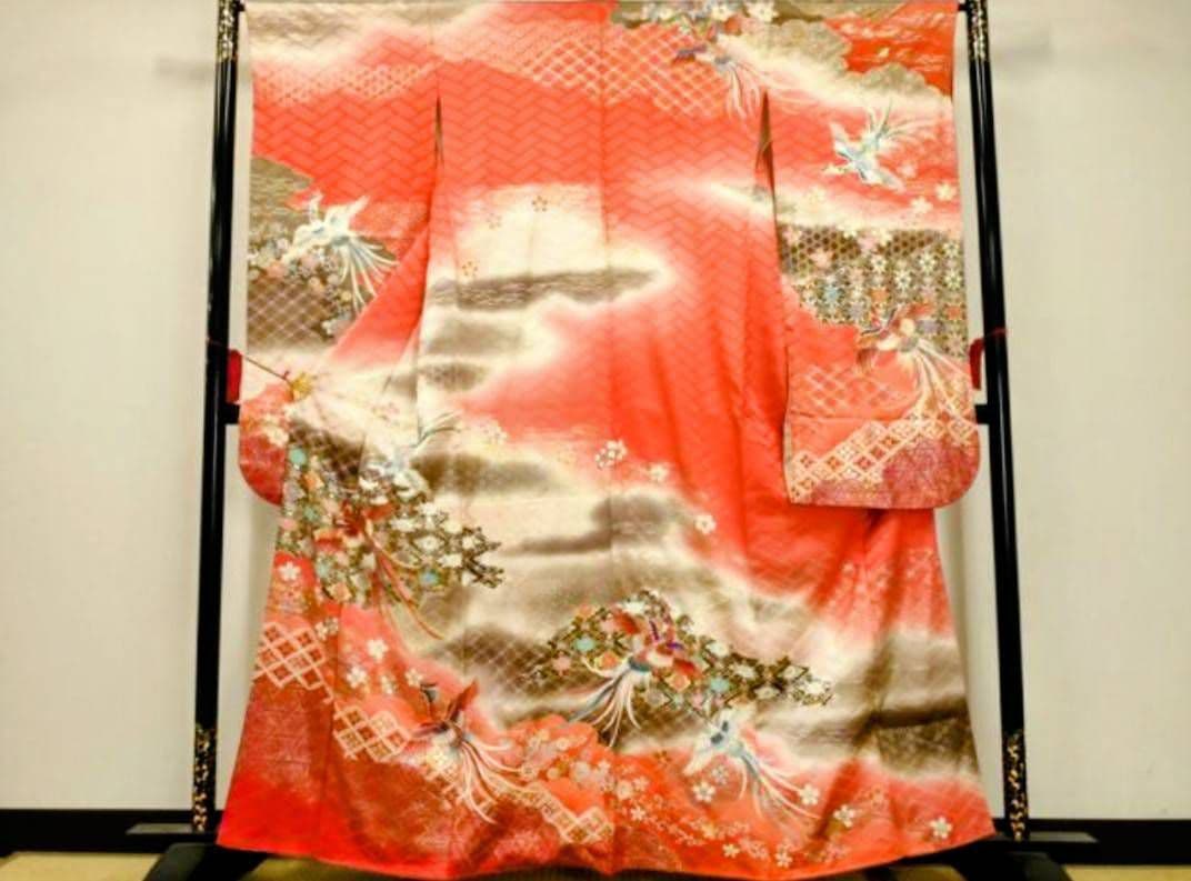 幻の逸品&極美品【振袖 正絹 和装 着物 振袖 留袖 和装 訪問着 西陣織】