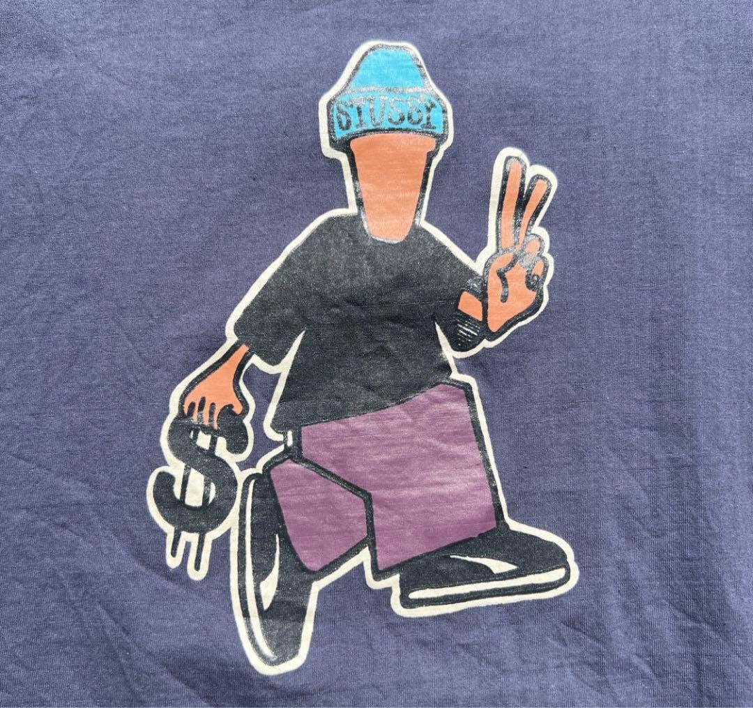 【激レア】 old stussy 90s 紺タグ tシャツ
