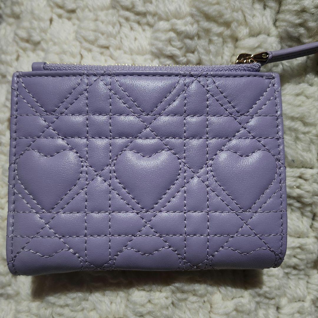 Dior Jolie Dahlia ウォレット ハート カナージュ ライラック