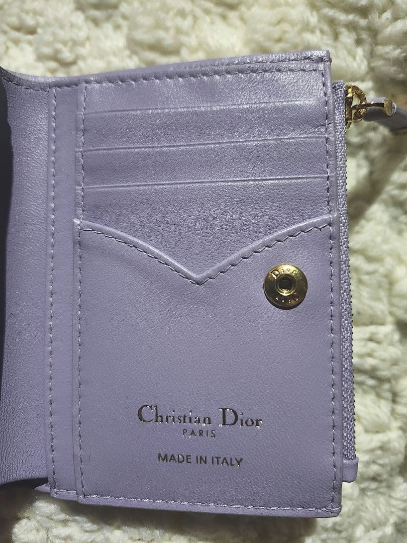 Dior Jolie Dahlia ウォレット ハート カナージュ ライラック