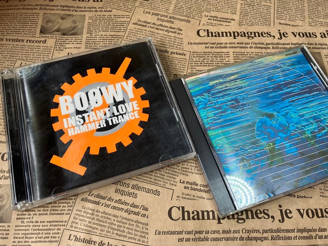 BOØWY CD ９枚+オマケ２枚