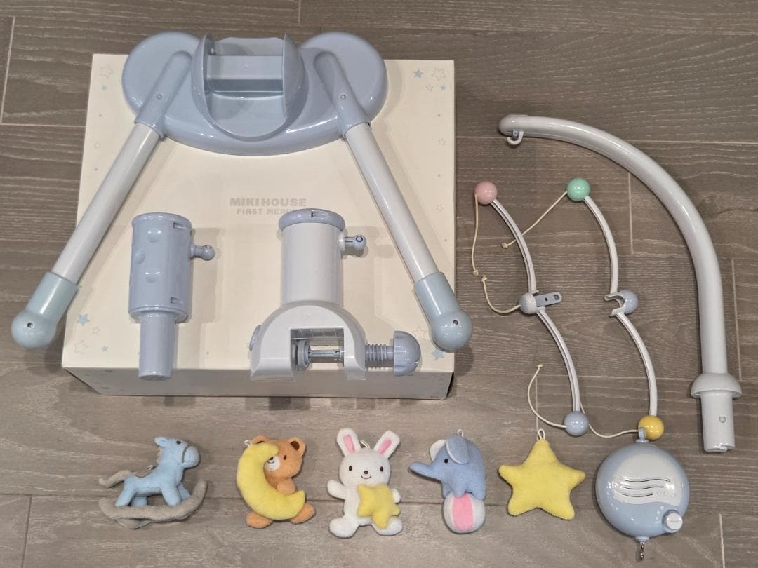 ミキハウス MIKI HOUSE ベッドメリー ファーストメリー【美品】